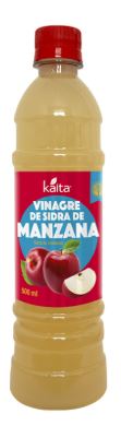 VINAGRE DE MANZANA X 500 ML KAITA